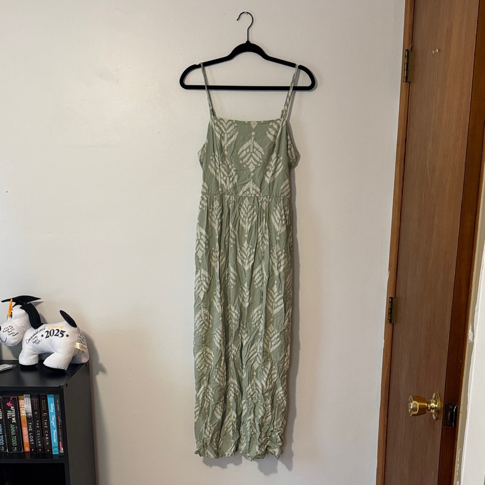 Target Leafy Green Maxi Dress